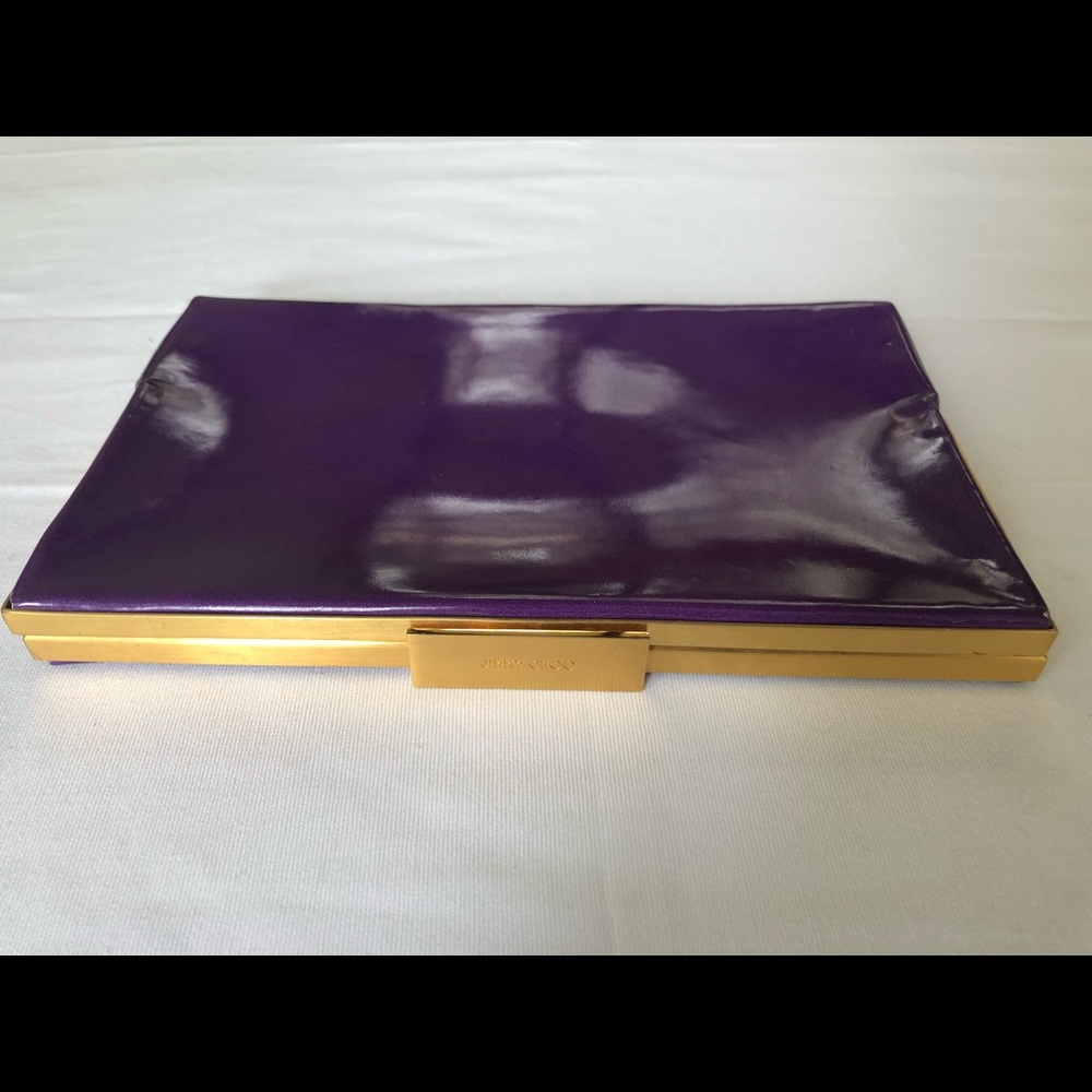 Jimmy Choo Patent Leather Clutch